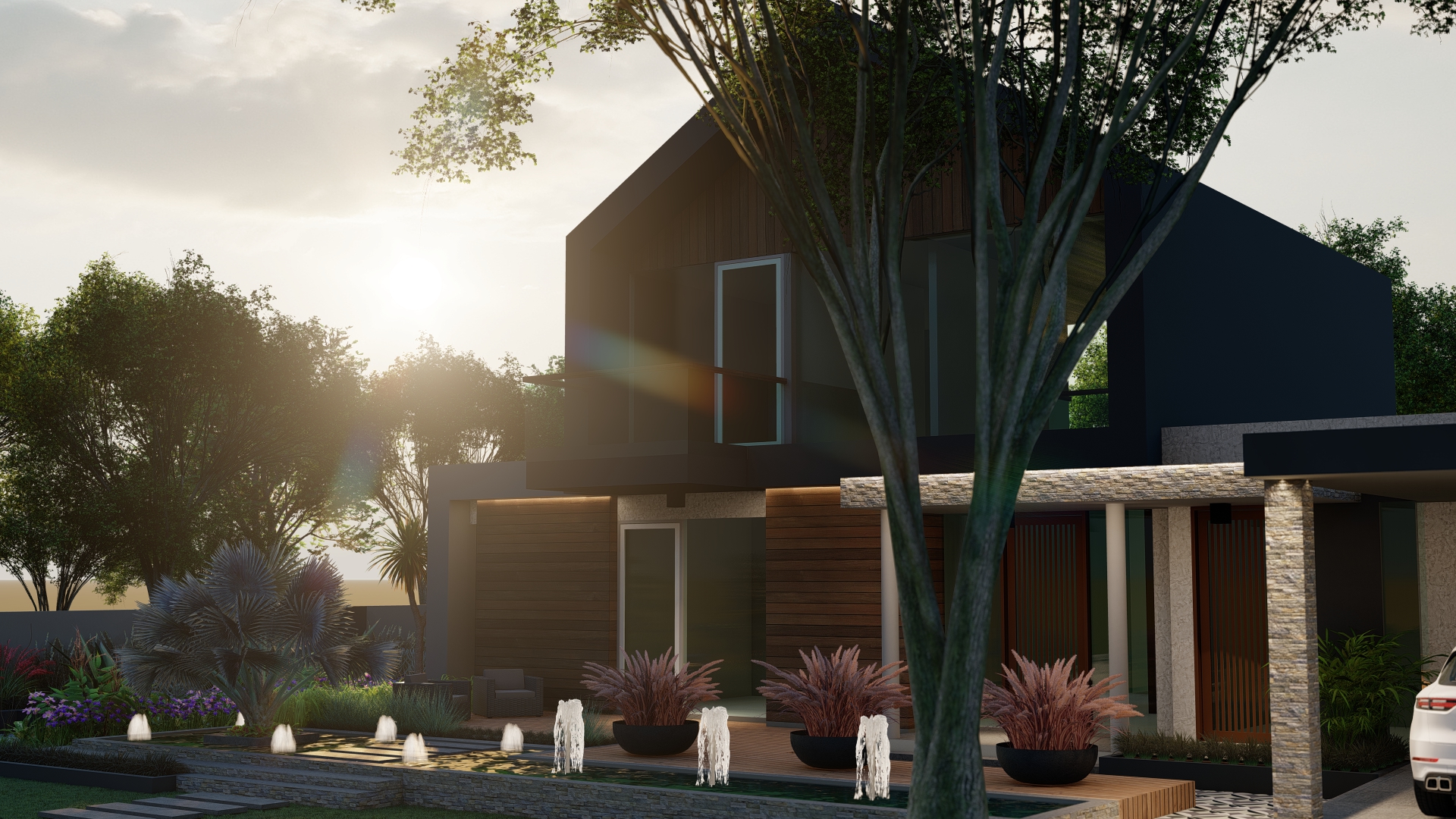 Landscape Water Feature Design